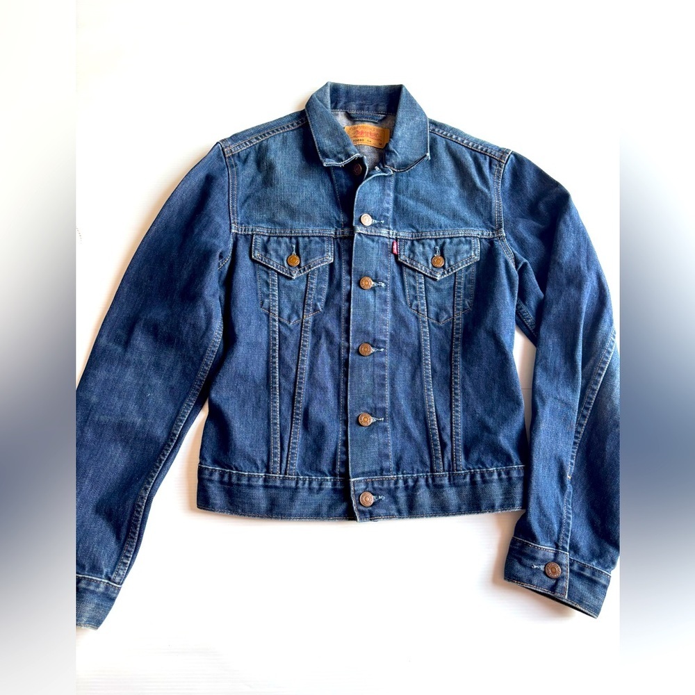 Levi's 70590 Denim Jacket Dark Blue Women's Medium